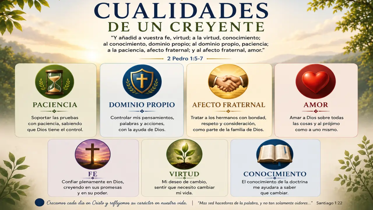 Las cualidades de un creyente